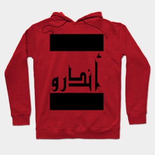 Andrew in Cat/Farsi/Arabic Hoodie